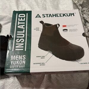 Staheekum Men's Insulated Yukon Boot - Dark Brown